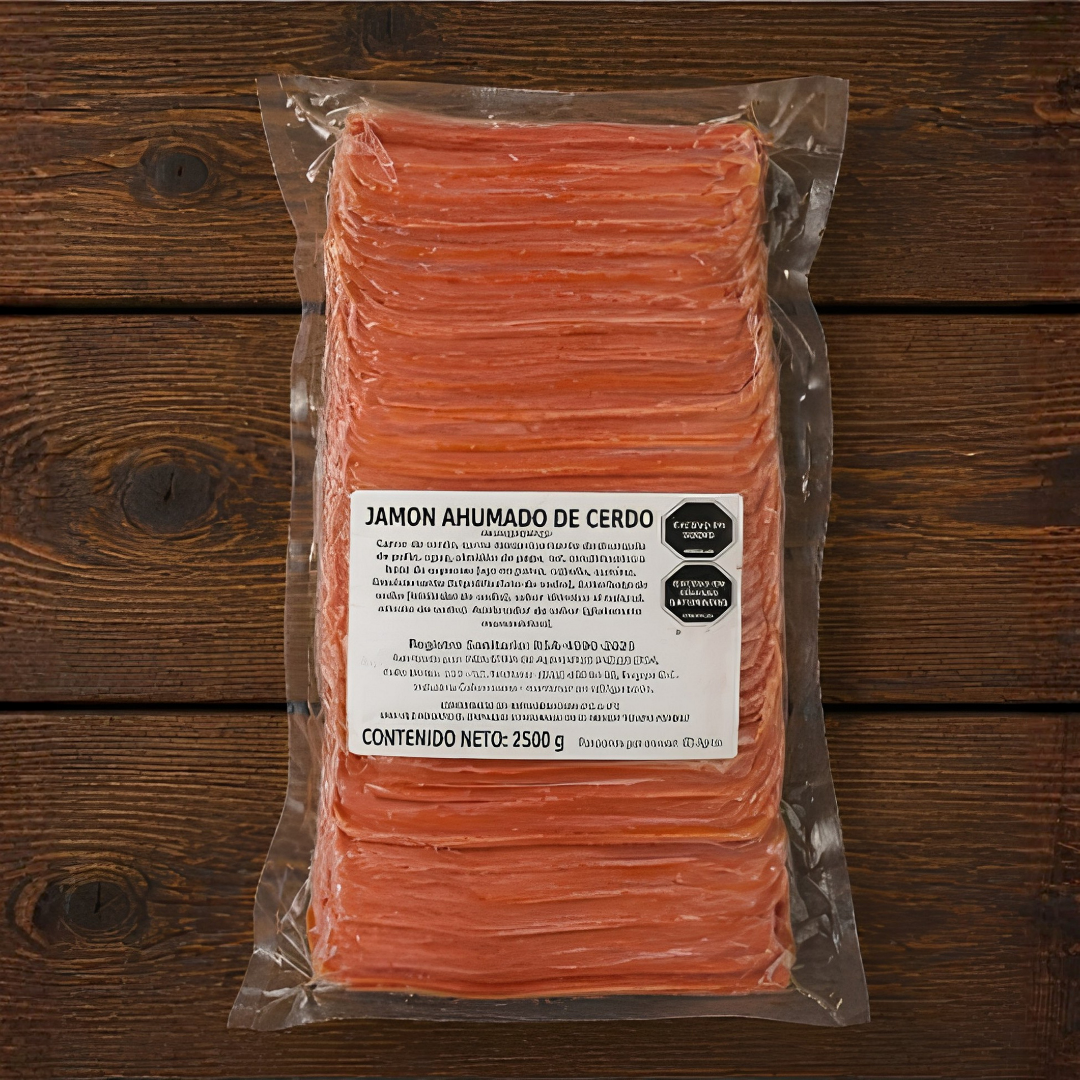 Jamón ahumado bloque 2.5 KL