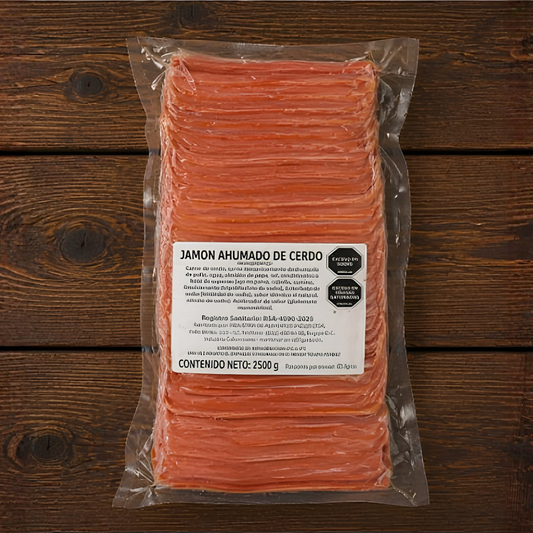 Jamón ahumado bloque 2.5 KL