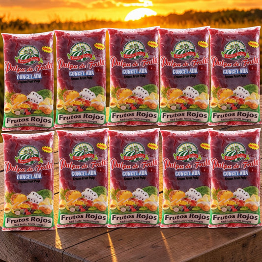 Pulpa de frutos rojos