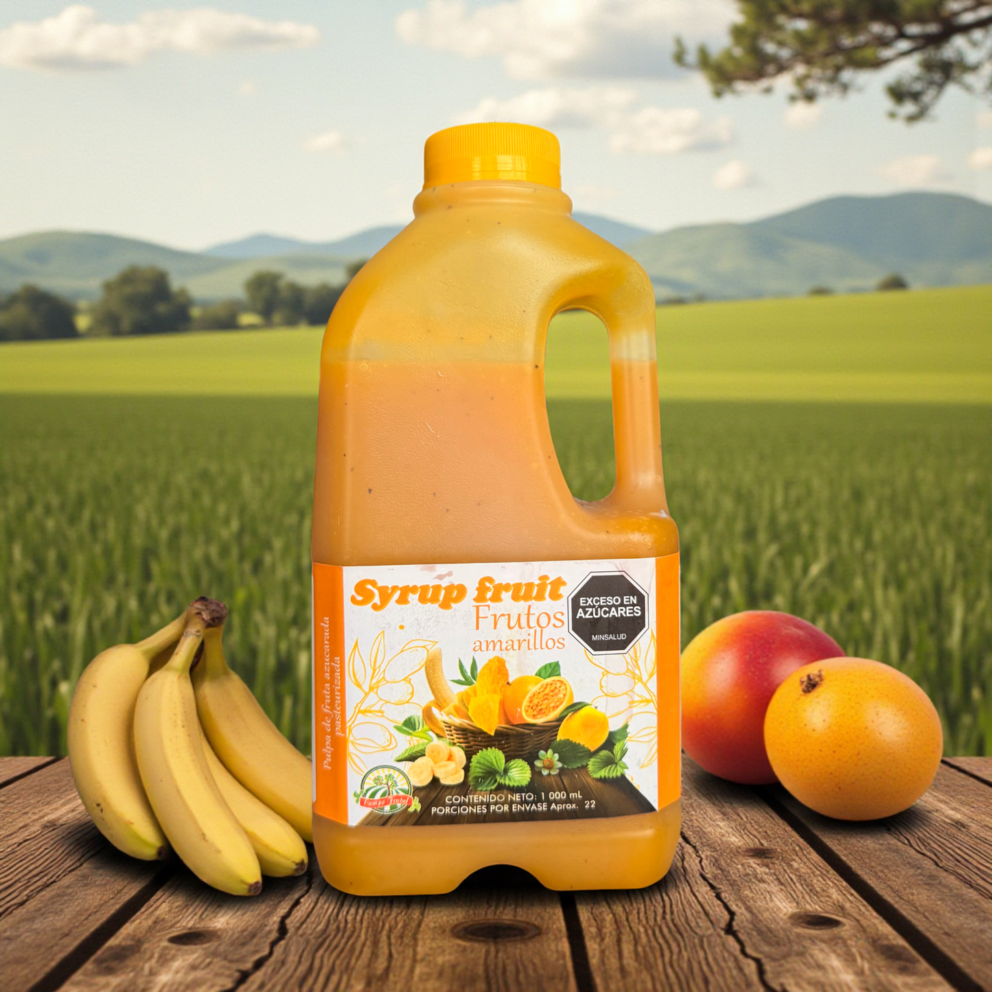 Syrup frutos amarillos