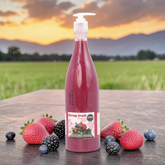 Syrup frutos rojos